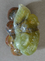 Green opal squirrel