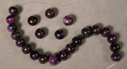 Sugilite beads.
